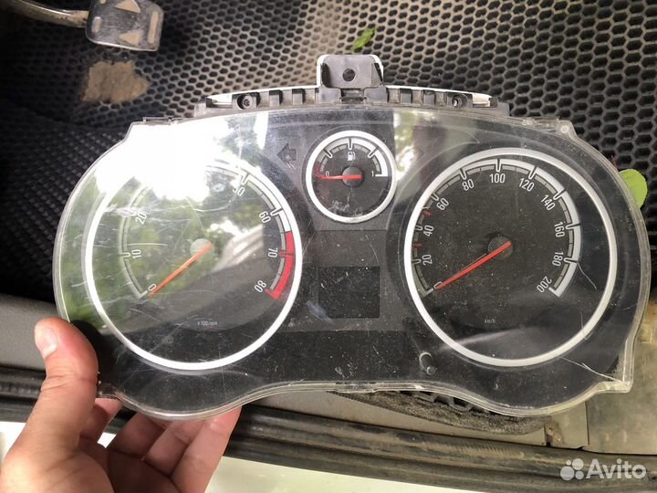 Приборная панель opel astra h