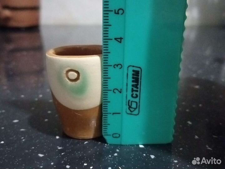 Фарфоровые стопки (рюмки) 4 шт