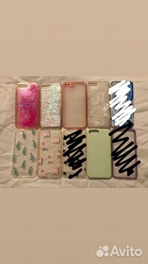 Чехол на iPhone 7/8 plus.все за 300