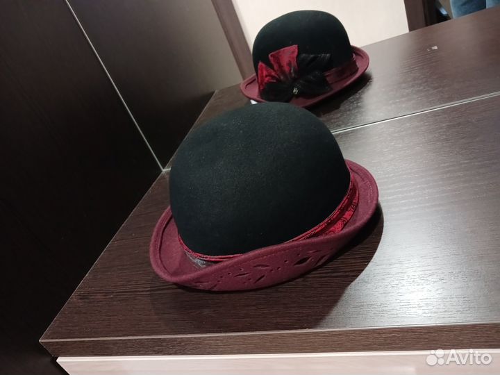Шляпа фетровая женская