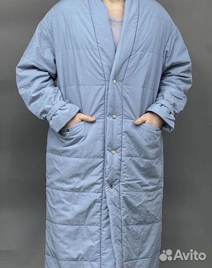 Пальто мужское длинное оверсайз