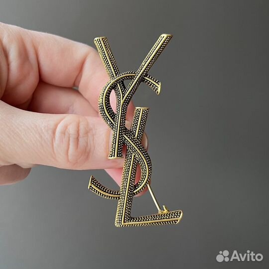 Брошь YSL