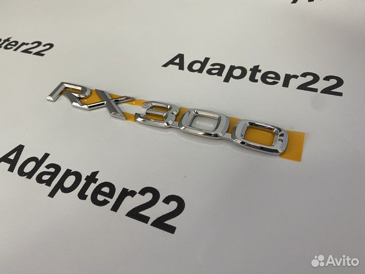 Эмблема надпись RX300 новая. Оригинал 2003-2005