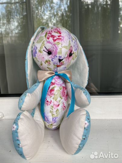 Мягкая игрушка Зайчик тильда ручной работы