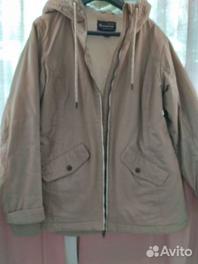 Куртка демисезонная женская 48 50 удлиненная