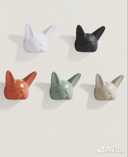 Крючок в виде Бульдога