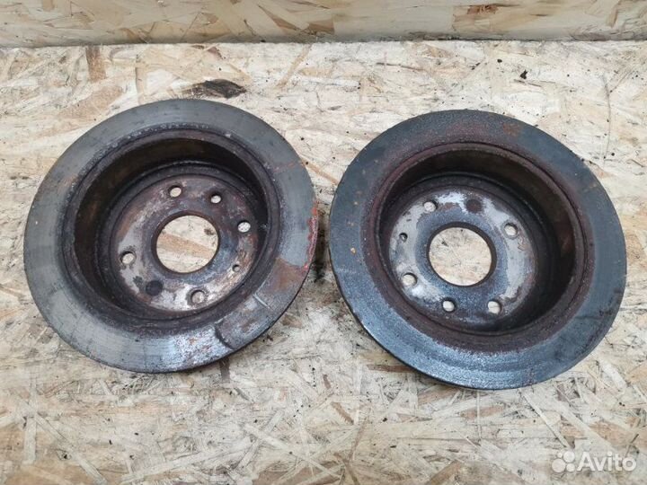 Диск тормозной задний Chevrolet Lacetti хэтчбэк