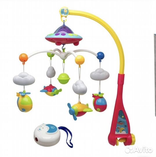 Детский мобиль в кроватку