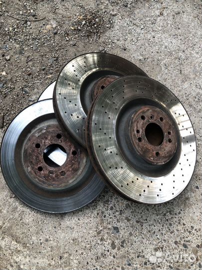 Диски тормозные mersedes gl w166