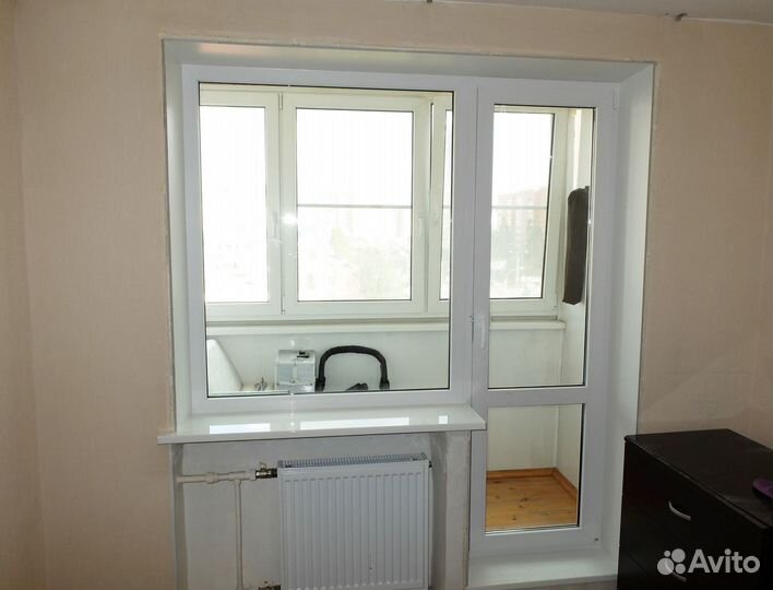 Балконный блок с обшивкой