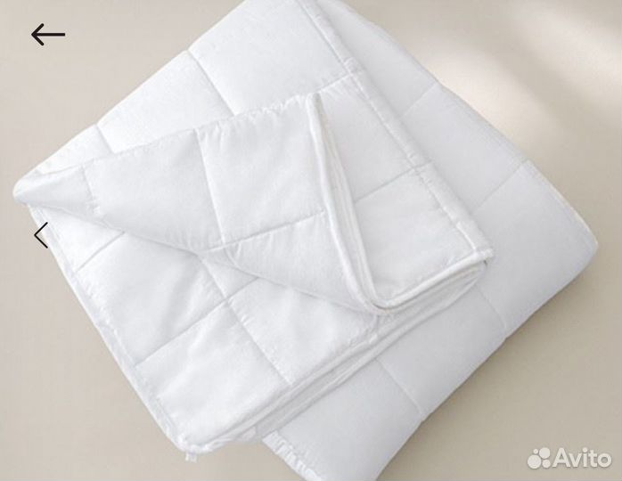 Двуспальное утяжеленное одеяло