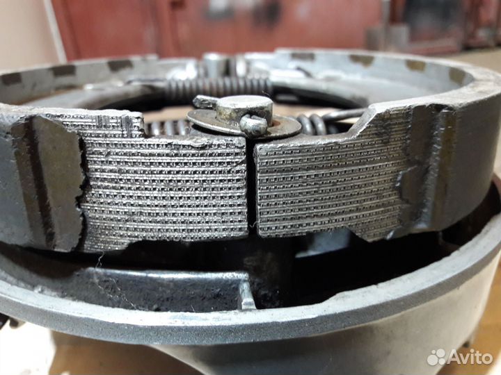 Передний опорный диск в сборе мотоцикла иж-пс 350