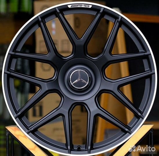 Кованые диски в стиле AMG Mercedes GLC coupe R21