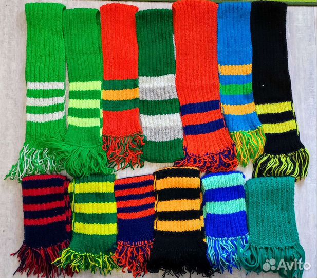 Шарфы вязаные детские ручная вязка