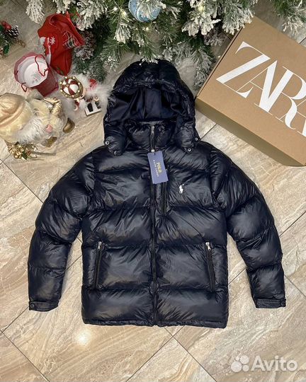 Пуховик Polo Ralph Lauren glossen down jacket