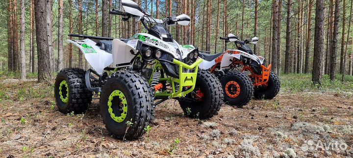Квадроцикл promax scorpion 180 бело-зеленый