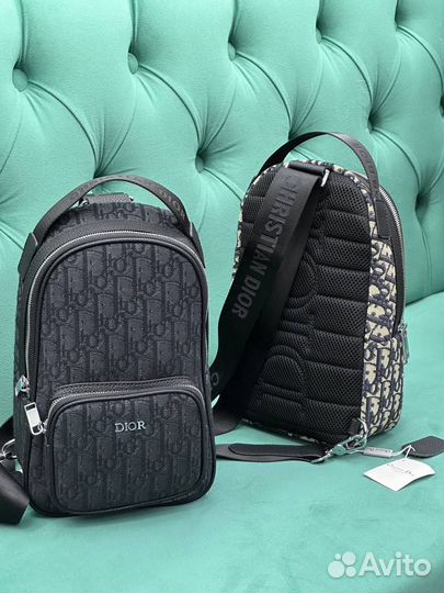Сумка материал жаккард и кожа dior