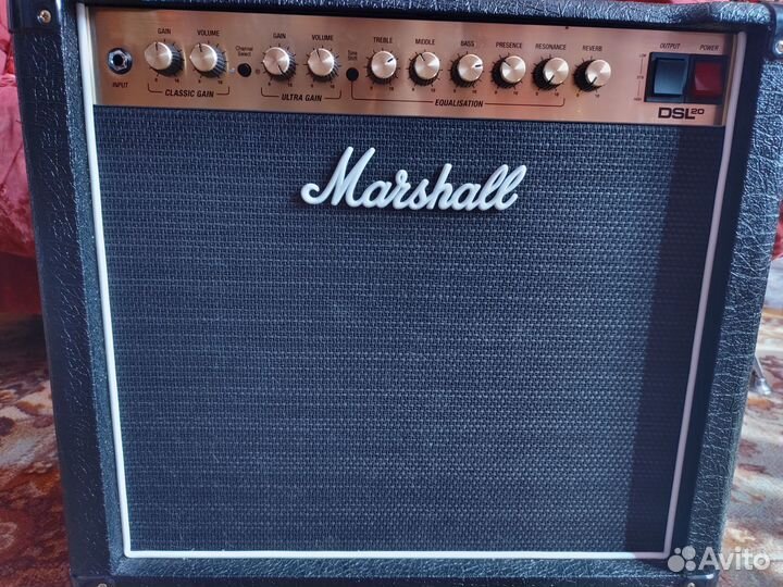 Комбоусилитель Marshall DSL 20 CR (ламповый)