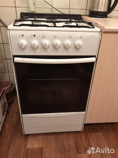 Газовая плита с электрической духовкой