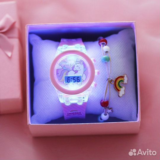 Часы и браслет для девочки