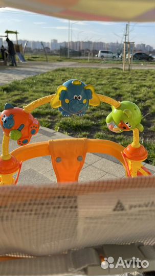 Коляска прогулочная + музыкальная игрушка