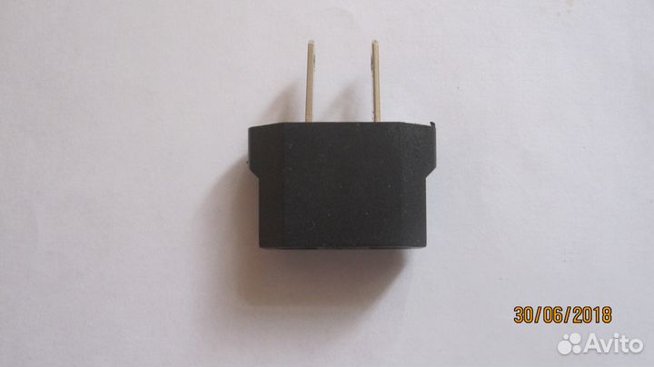 Сетевой переходник с EU на US американская розетка