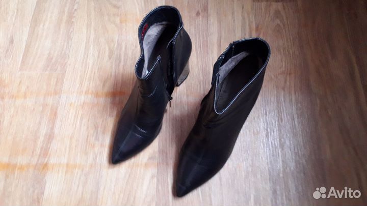 Ботильоны женские демисезонные 39 размер, натураль
