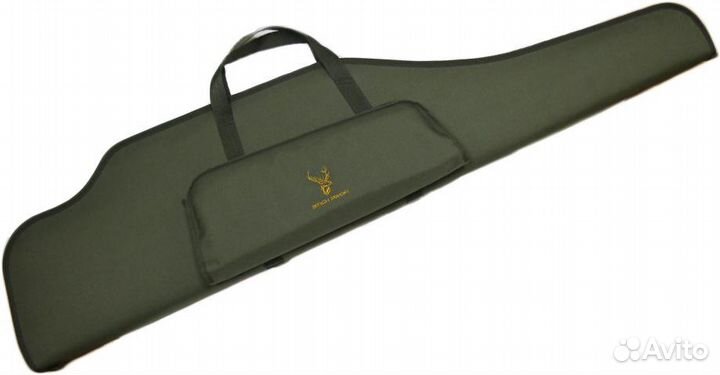 Оружейный чехол с карманом L-100 с опт. Олива