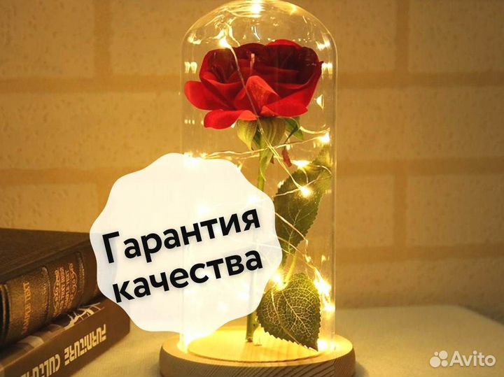 Роза в колбе. С гарантией