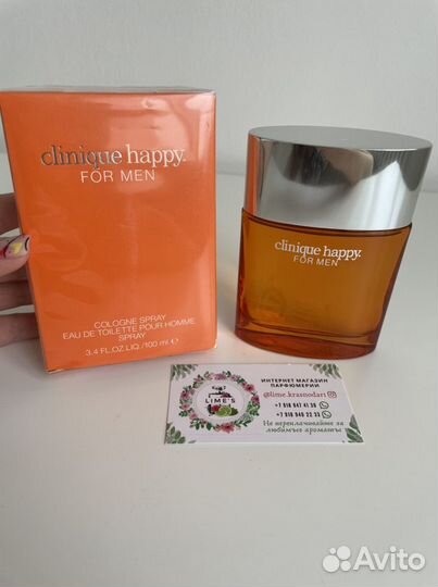 Парфюм clinique happy FOR MEN 100 мл