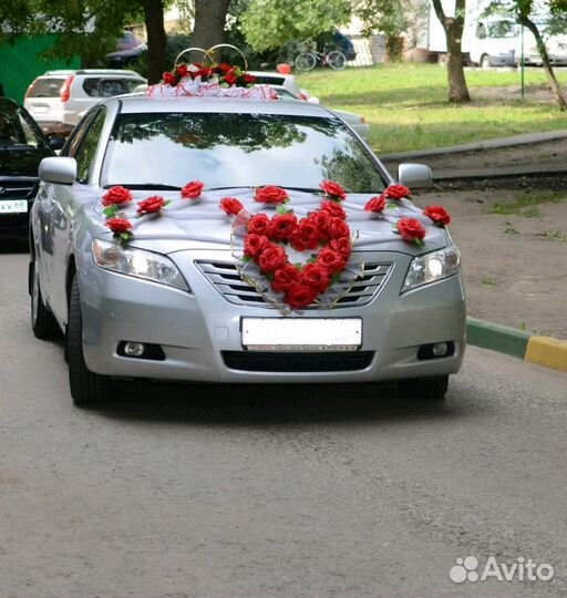 Аренда свадебного украшения на авто