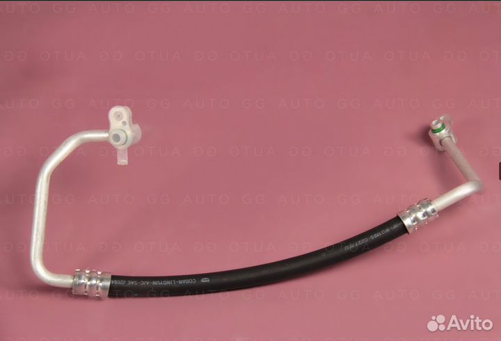 Трубка кондиционера короткая Рио Солярис 10-17