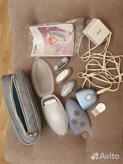 Эпилятор philips satin ICE (электрический)