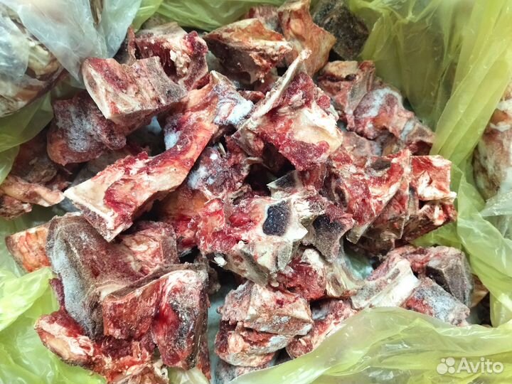 Кости говяжьи хребтовые (мясо для собак)