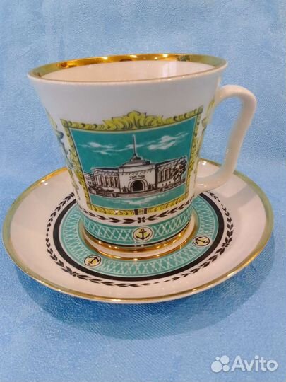 Чайная пара Лфз СССР Адмиралтейство