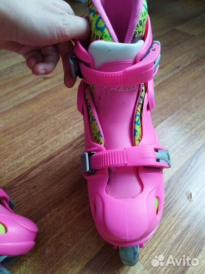 Роликовые коньки детские раздвижные