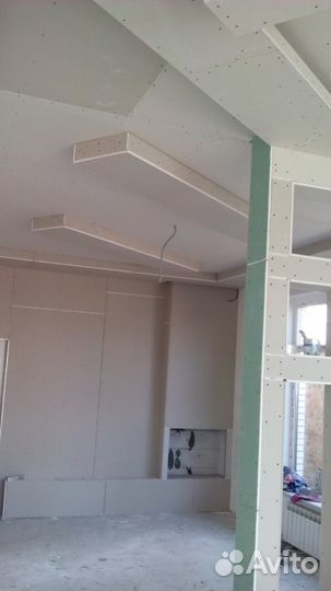 Гипсокартон, ламинат, электрика