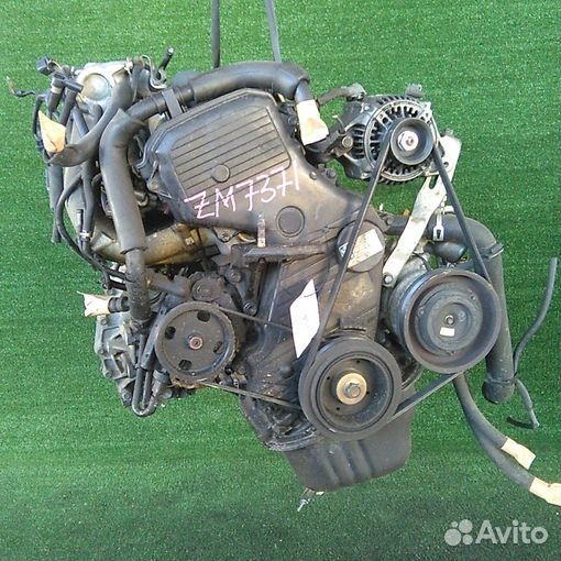 Двигатель в сборе двс toyota corona ST190 4S-FE 19