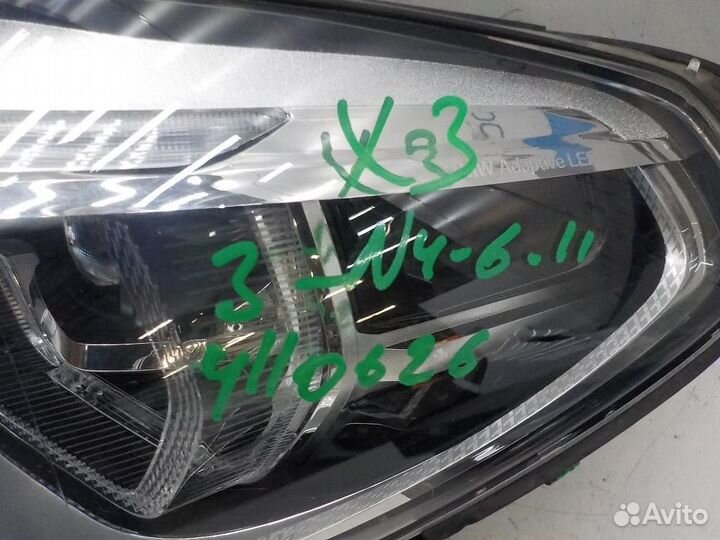 Фара левая BMW X3