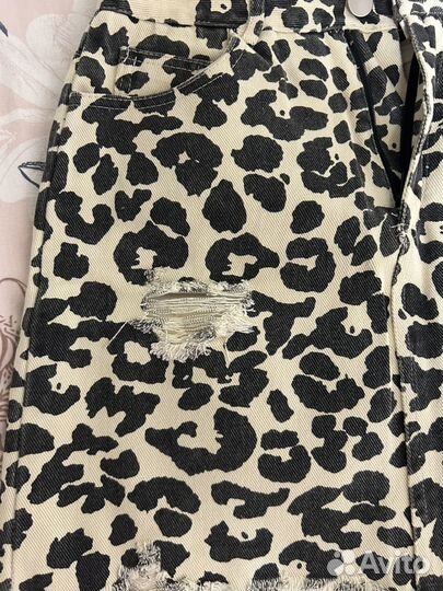 Мини-юбка летняя 40