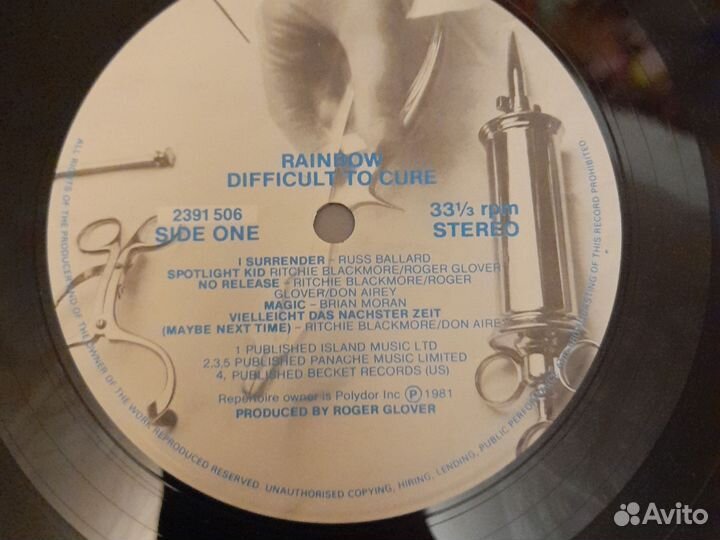 Rainbow 1981 germany nm