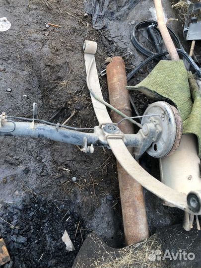 Задняя балка Фиат Добло