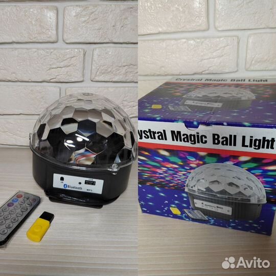 Диско шар новый