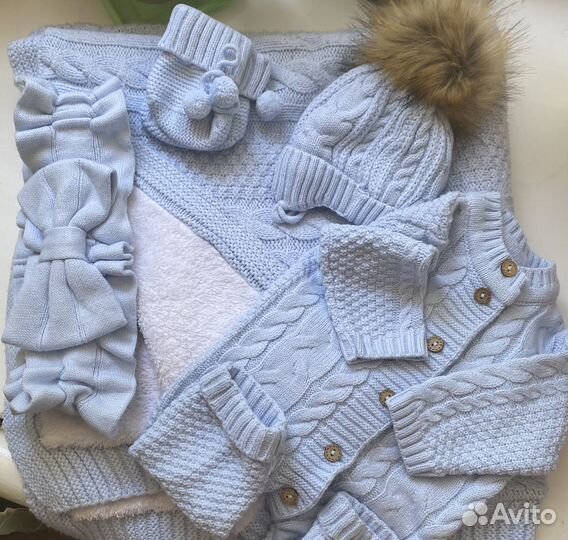 Комплект зимний на выписку для мальчика