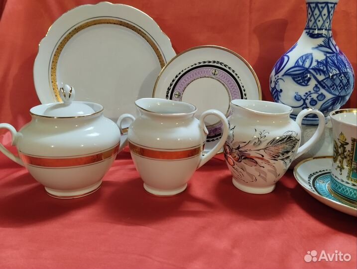 Фарфоровые предметы лфз/ссср