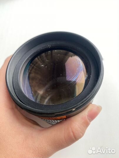 Объектив samyang 85mm 1.4 для canon EF