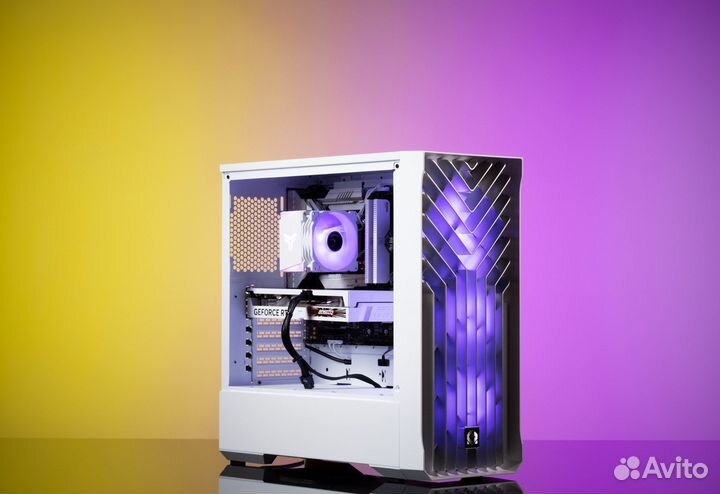 Игровой пк chaotic device205 RTX 4060Ti 8GB NEW Ryzen 5 7500F Phanteks magniumgear NEO Air 2 White