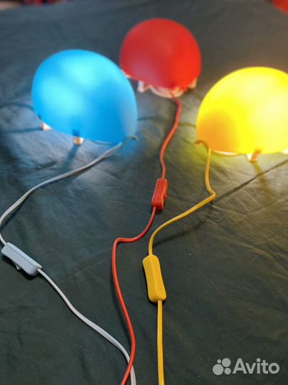 3 Светильника бра IKEA