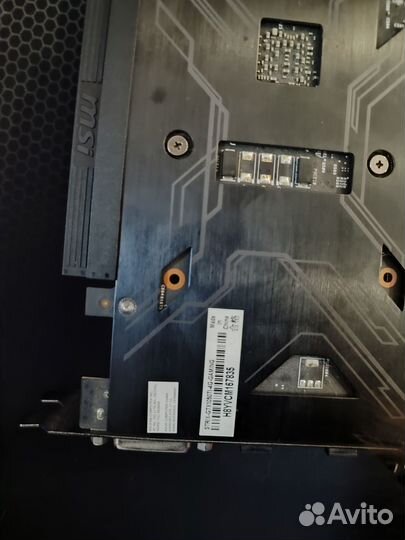 Видеокарта MSI GeForce GTX 1050 Ti 4GT