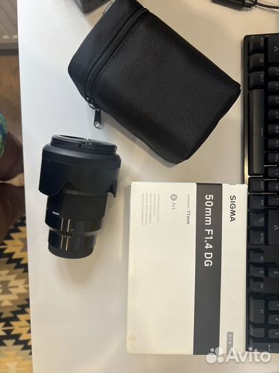 Обьектив sigma 50mm f1.4 art